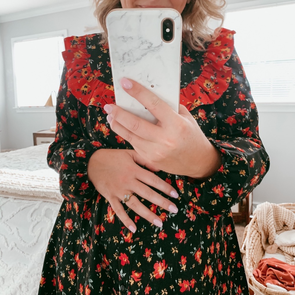 Floral Maternity Dress